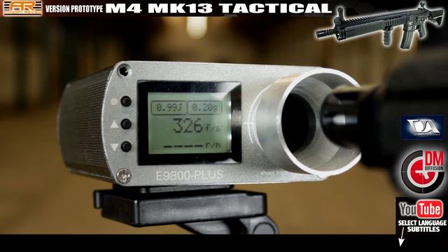 M4 MK-13 Full Metal Noir Classic Army AEG 1.1J DM DIFFUSION CA097M смотреть онлайн