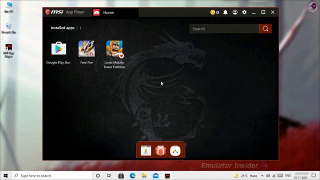 MSI App Player Lite Version 4.80.5 Best For Free Fire For Low End PC смотреть онлайн