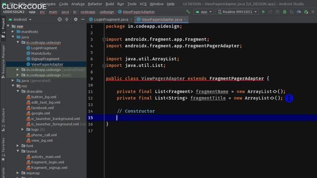 Part-08 | How to create ViewPageAdapter for recycler view in android studio. смотреть онлайн
