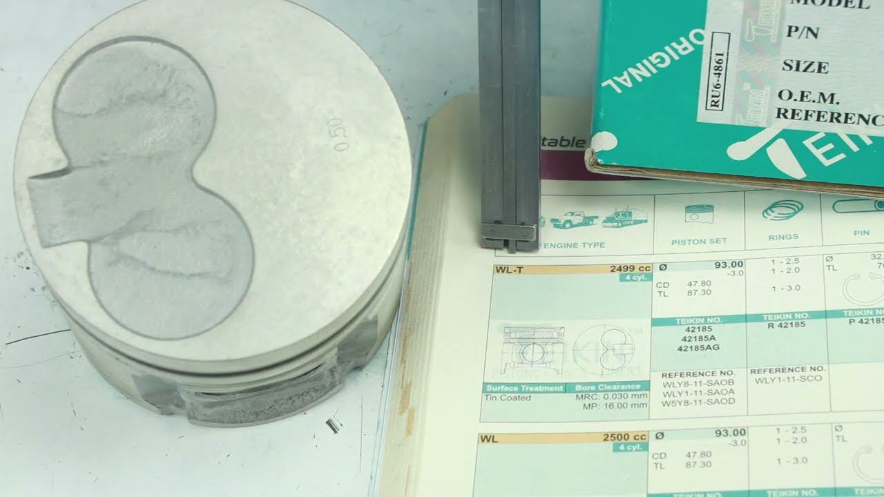 WL-T 12V (2.5L) Mazda поршни Teikin 42185, 42185AG alfin gallery смотреть онлайн