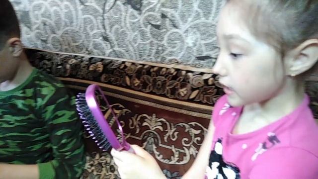 Детский макияж для выступления. У Виолетты брат стилист? смотреть онлайн