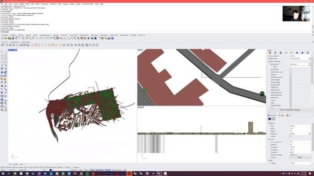 OSM to OSM2World to Rhino - 3D Urban Context смотреть онлайн