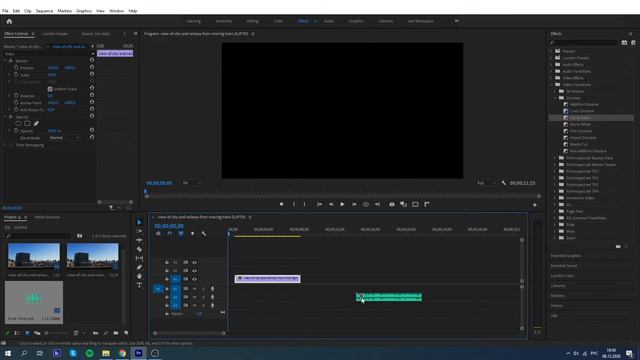 Как разъединить или соединить видео с аудио в Premiere pro?? смотреть онлайн