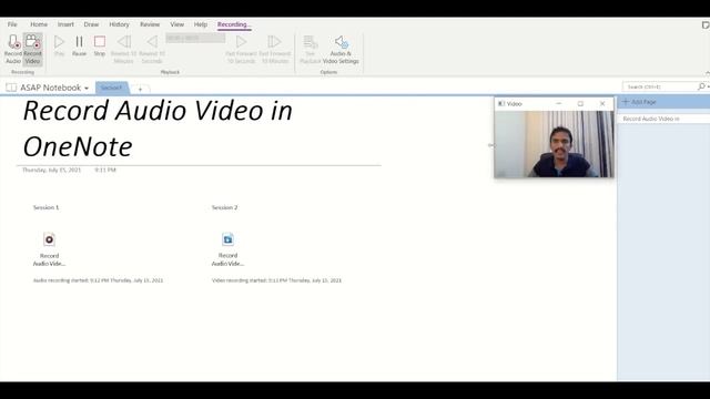 How to record audio and video in Microsoft OneNote | OneNote Basics | OneNote tips and tricks смотреть онлайн