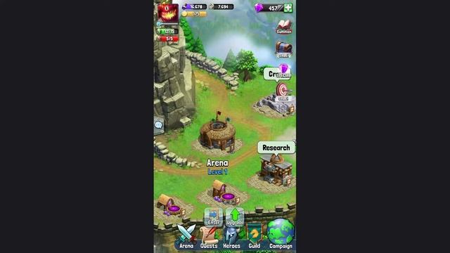 Dragon Strike Puzzle RPG - GAMEplay 3 смотреть онлайн