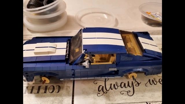 LEGO Creator Ford Mustang 10265 Build Process смотреть онлайн