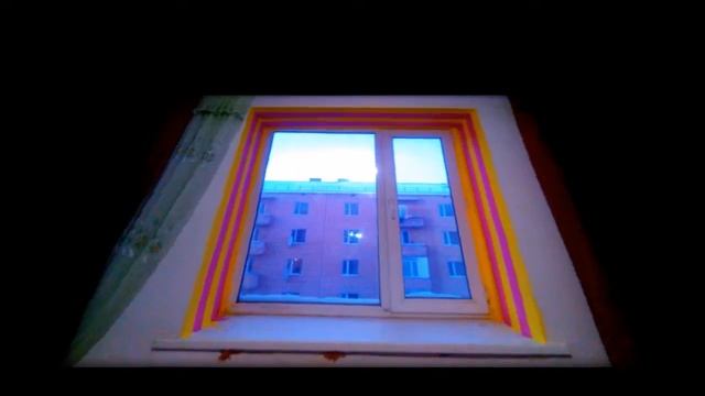 Роспись на стене. Возле окна. Мастер класс ! смотреть онлайн