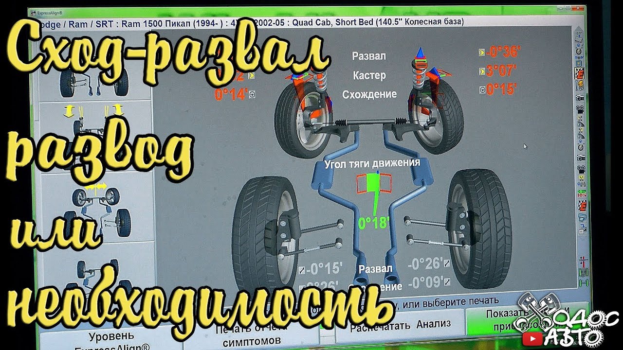 ПРОФИ Сход-развал развод или необходимость смотреть онлайн