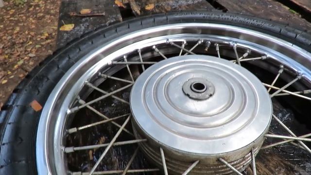 Вторая жизь старых колёс. Как восстановить хром своими руками ИЖ Юпитер Планета полировка ржавчина смотреть онлайн