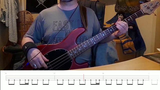 Snow Patrol - Run (Bass Cover w/ Bass Tabs) смотреть онлайн
