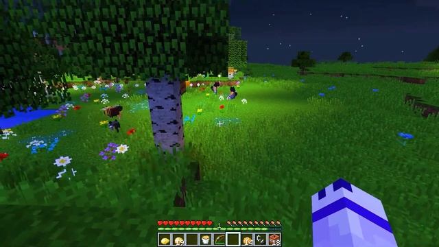 The ALPHA Wolf's FAMILY In Minecraft! смотреть онлайн