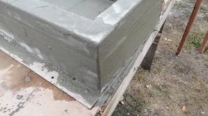 Сделал мангал-жаровню из газобетона.