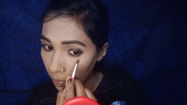 Indian Wedding Guests make up look | Golden glittery eye makeup | #shaziyastyle смотреть онлайн