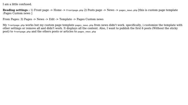 Wordpress: Create a frontpage.php and static page template смотреть онлайн