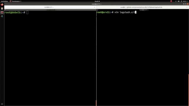 ELK - 14. FILEBEAT : COMMUNIQUER EN TLS/SSL AVEC LOGSTASH смотреть онлайн