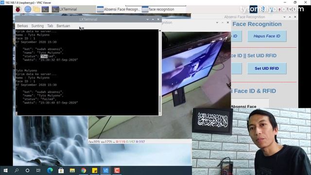 Absensi dengan Face Identification (Recognition) dan RFID Raspberry Pi 3 смотреть онлайн