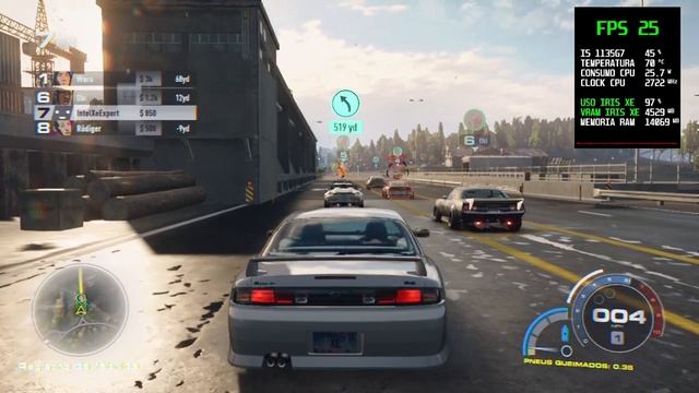 Need For Speed Unbound on i5-1135G7 | Intel Iris Xe | New Test смотреть онлайн