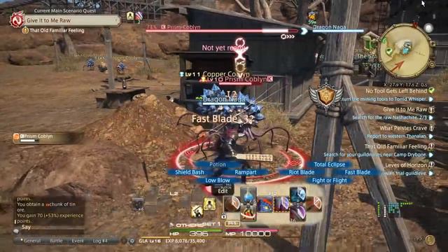 Playing Final Fantasy online (Free trial) смотреть онлайн