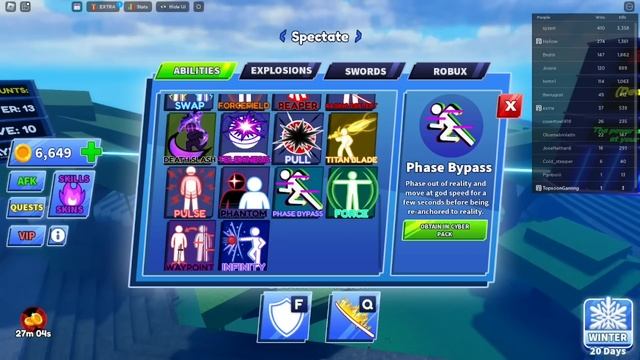 *NEW* ALL WORKING UPDATE CODES FOR BLADE BALL! ROBLOX BLADE BALL CODES смотреть онлайн