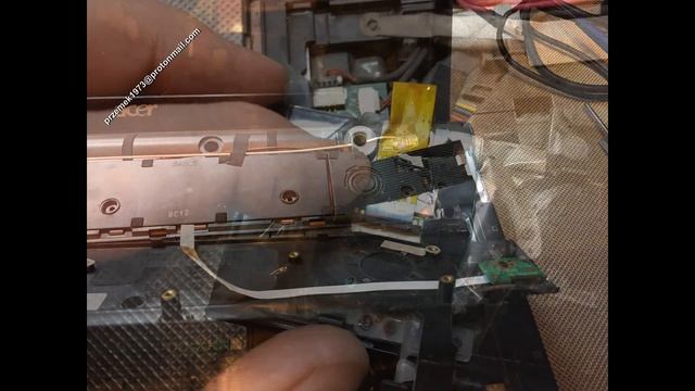 Acer Aspire 6935 disassembly no power, no charge, dead, change repair DC power. Naprawa смотреть онлайн