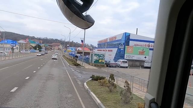 На 20-и метровой фуре по серпантину в Сочи. смотреть онлайн