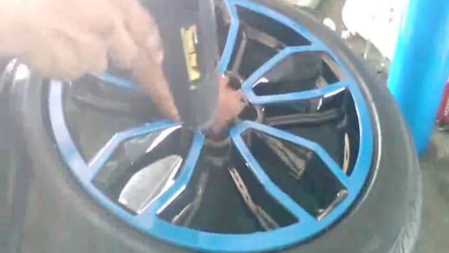 2014 Ford Mustang Reflective Blue Vinyl смотреть онлайн