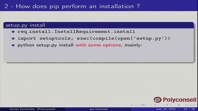 Xavier Fernandez - PIP Internals смотреть онлайн