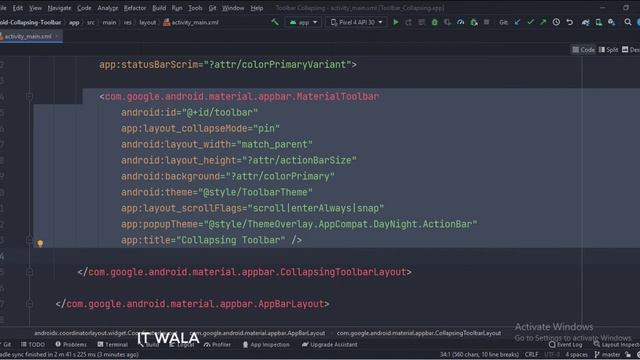 ANDROID - COLLAPSING TOOLBAR TUTORIAL IN JAVA смотреть онлайн