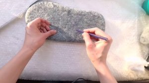 Мастер-класс по валянию тапочек с открытой пяткой