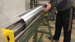 Изготовление трубы из жести