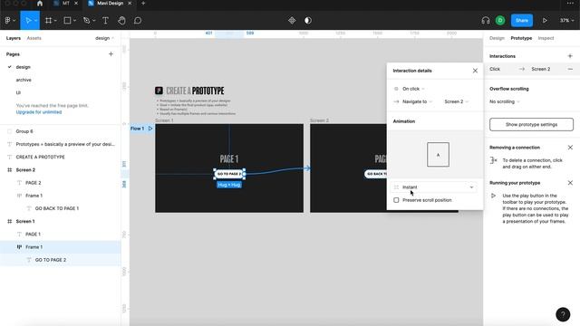 Figma Basics: How To Set Up A PROTOTYPE (Tutorial) смотреть онлайн
