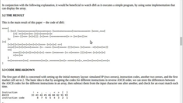 Brainfuck interpreter written in brainfuck: dbfi - by Daniel B. Christofani - part 1: introduction смотреть онлайн