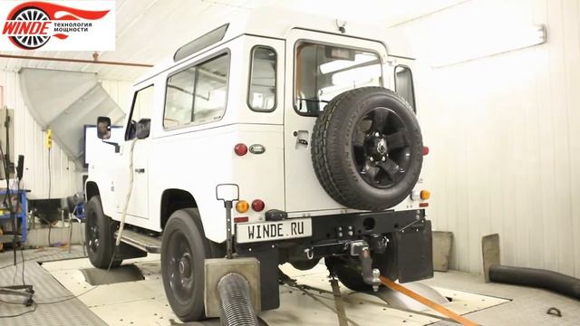 Land Rover Defender - чип-тюнинг от WINDE.RU смотреть онлайн