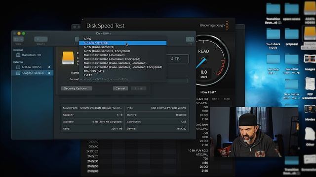 Seagate Backup Plus 4TB Portable Speed Test смотреть онлайн