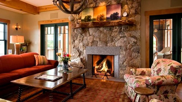 35 Rustic Fireplace Ideas смотреть онлайн