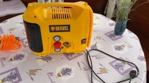 Denzel DL1300 Компактный воздушный компрессор / Не обзор