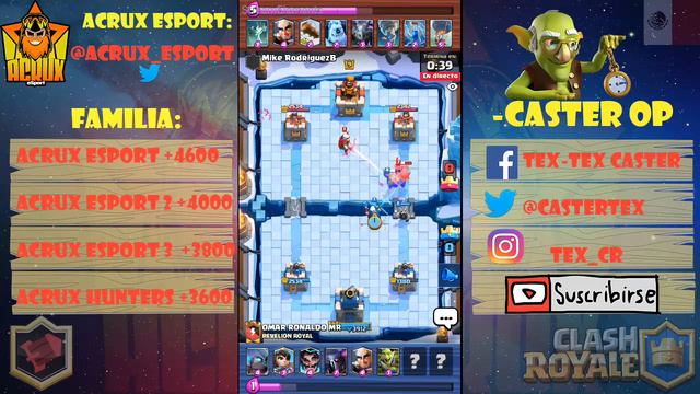 🔴CLASH ROYALE🔴 TORNEO DE 100 GEMAS|| PLATICANDO CON LA BANDA 🙄 смотреть онлайн