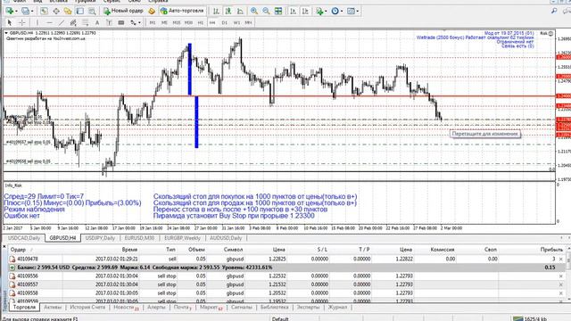 Как войти в рынок + Risk (работа с советником) ч.2 смотреть онлайн