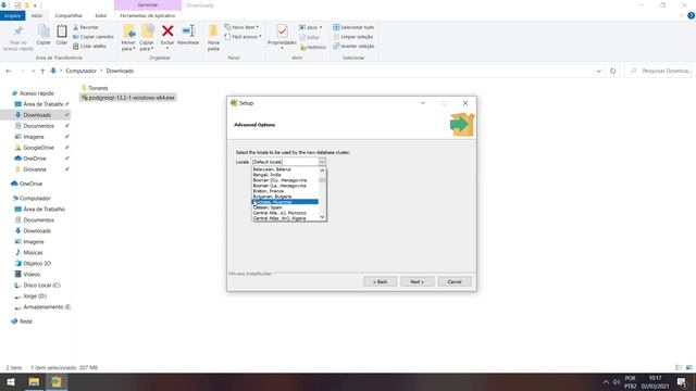 Instalação do PostgreSQL no Windows смотреть онлайн