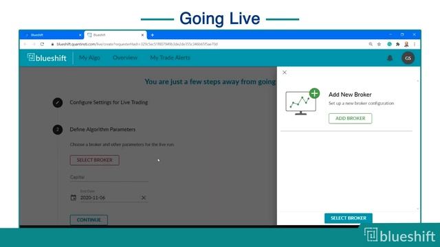 Backtesting And Live Trading | Blueshift Visual Programming Tutorial смотреть онлайн