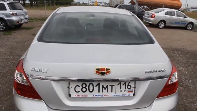 Автомобиль Джили Эмгранд 2013 года. Car Geely Emgrand 2013 смотреть онлайн