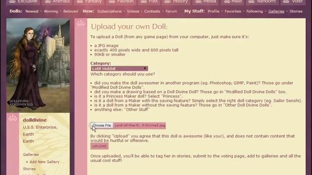 How to Upload Dolls to Your Doll Divine Account смотреть онлайн