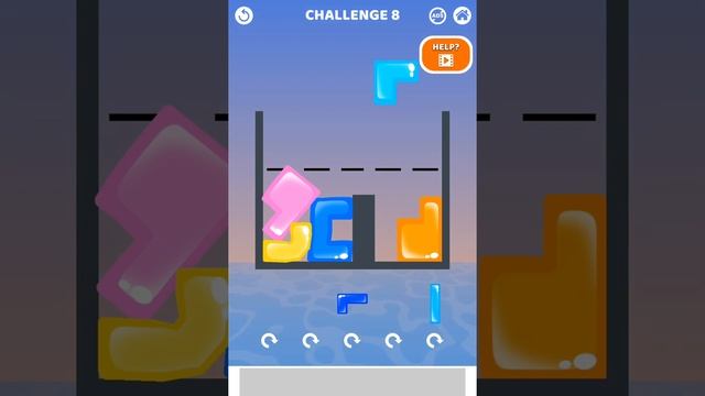 game Jelly Fill challenge level using keys level 5-8 level 8 so hard but finally win #jellyfill смотреть онлайн