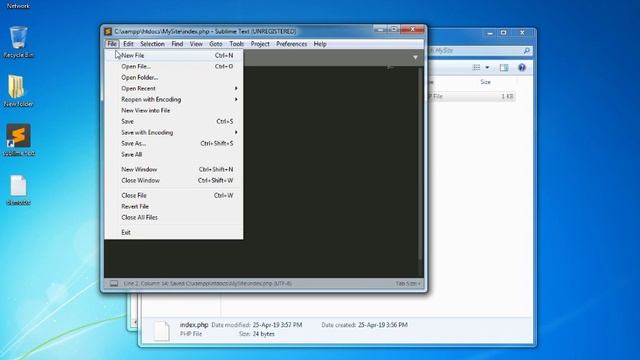 How to use XAMPP to run your first PHP code / script смотреть онлайн