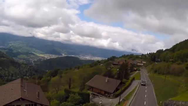 Bex - Gryon - Villars-sur-Ollon Train Ride (Switzerland) смотреть онлайн