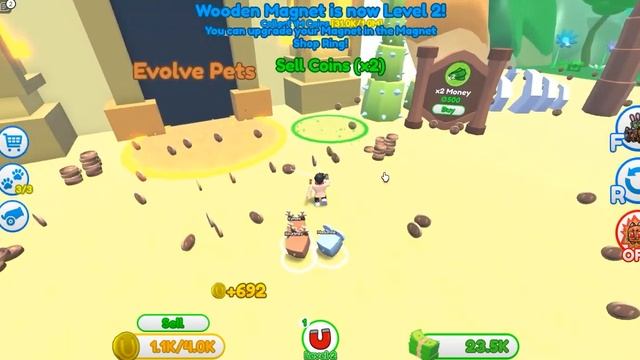 КОДЫ СИМУЛЯТОР МАГНИТА 2 РОБЛОКС! КАК НАЙТИ СЕКРЕТНОЕ ЯЙЦО ЭВОЛЮЦИЯ! ROBLOX Magnet Simulator 2 code смотреть онлайн