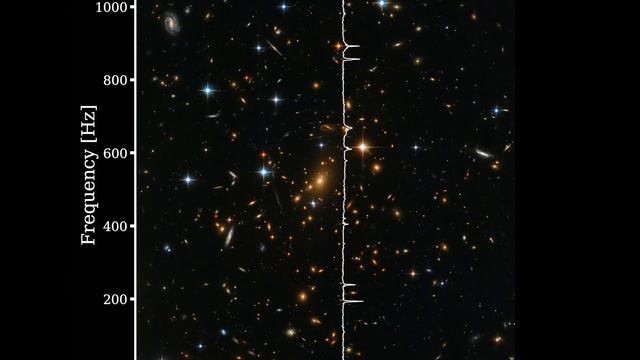 Hubble Image of Galaxy Cluster Converted Into Sound смотреть онлайн