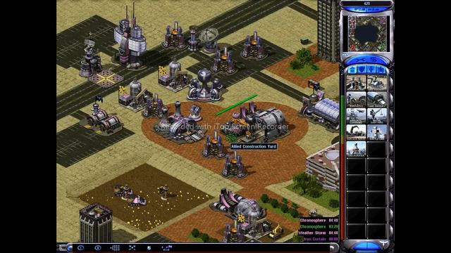 Yuri's Revenge( Red Alert 2 ) France vs Cuba vs Russia vs Iraq смотреть онлайн