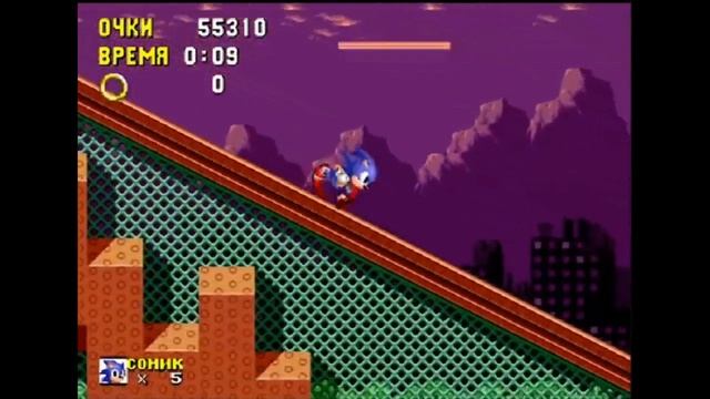 Sonic The Hedgehog ● Sega ● Прохождение ч.2 | Белка и Monster смотреть онлайн