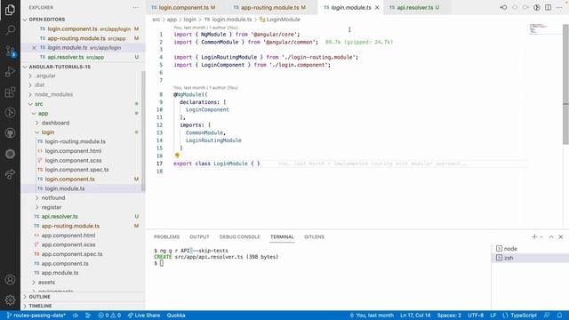 Resolvers in Angular | Angular 15 | Angular Routing смотреть онлайн
